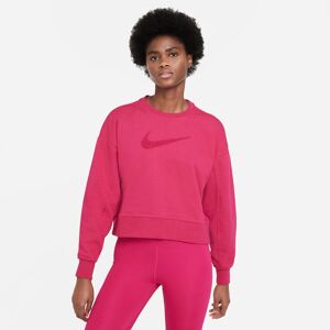 Nike Drifit Get Fit Sweatshirt Damer Tøj Pink Xs
