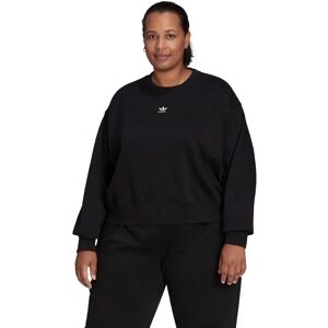 Adidas Adicolor Essentials Sweatshirt (plus Size) Damer Tøj Sort 3xl