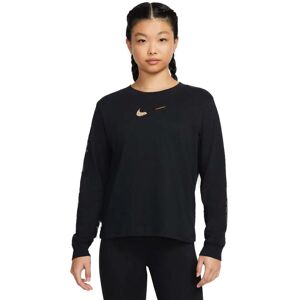 Nike Sportswear Langærmet Tshirt Damer Langærmet Tshirts Sort M