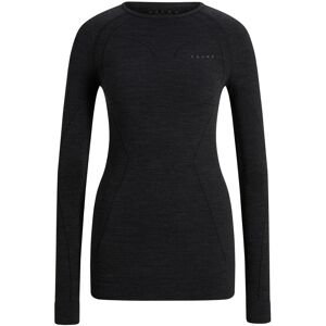 Falke Wt Longsleeved Shirt Regular Baselayer Damer Klubtilbud: 20% På Alle Skivarer Sort M