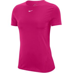 Nike Pro Mesh Tshirt Damer Nike Pro Tøj Pink Xs