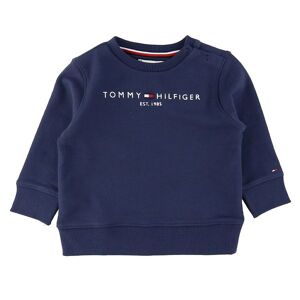 Tommy Hilfiger Sweatshirt - Essential - Organic - Twilight Navy - Tommy Hilfiger - 1 År (80) - Sweatshirt