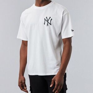 New Era T-Shirt - New York Yankies - Hvid - New Era - Xs - Xtra Small - T-Shirt