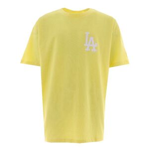 New Era T-Shirt - Pastel Yellow - Los Angeles Dodgers - New Era - Xs - Xtra Small - T-Shirt