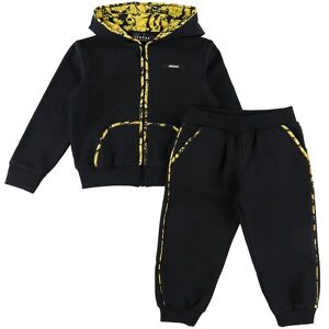 Versace Sweatsæt - Cardigan/sweatpants - Sort/guld - Versace - 24 Mdr - Sweatsæt