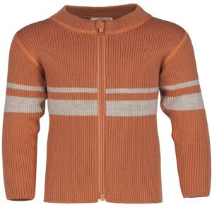 Voksi Cardigan - Uld - Rib - Sandstone Peach - Voksi - 74/80 - Cardigan