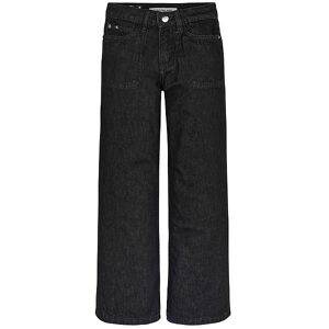 Klein Jeans - High Rise - Wild Leg - Sort - Calvin Klein - 8 År (128) - Jeans