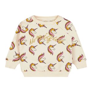 The New Siblings Sweatshirt - Tnshanni - White Swan M. Enhjørnin - The New - 1 År (80) - Sweatshirt