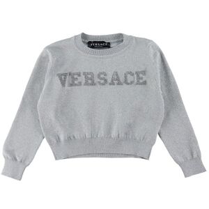Versace Bluse - Strik - Sølv - Versace - 4 År (104) - Bluse