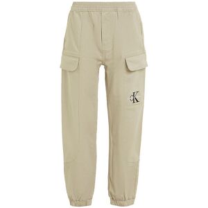 Klein Bukser - Sateen Cargo - Plaza Taupe - Calvin Klein - 12 År (152) - Bukser - Bomuld