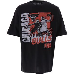 New Era T-Shirt - Nba Player Graphic - Chicago Bulls - Sort - New Era - Xs - Xtra Small - T-Shirt