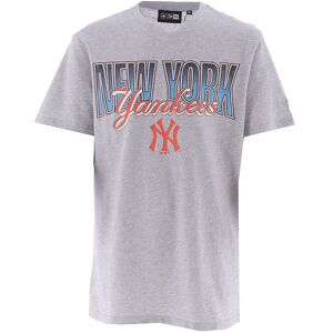 New Era T-Shirt - New York Yankees - Grå - New Era - Xs - Xtra Small - T-Shirt