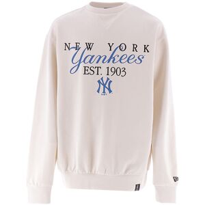 New Era Sweatshirt - New York Yankees - Open White - New Era - Xs - Xtra Small - Sweatshirt