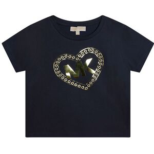 Michael Kors T-Shirt - Navy M. Guld - Michael Kors - 12 År (152) - T-Shirt