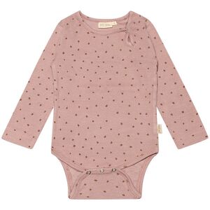 Petit Piao Body L/æ - Rib - Modal - Rose Fawn - Petit Piao - 68 - Body L/æ