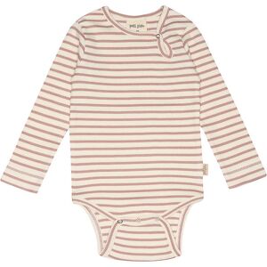 Petit Piao Body L/æ - Rib - Modal - Rose Fawn - Petit Piao - 68 - Body L/æ