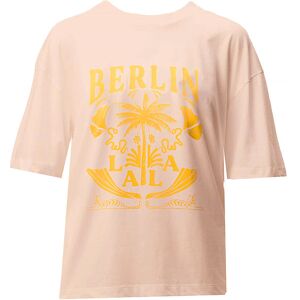 Lala Berlin T-Shirt - Celia - Lala Palm Pink - Lala Berlin - Xs - Xtra Small - T-Shirt