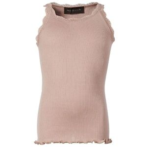 Rosemunde Top - Lang - Silke/bomuld - Pudderrosa M. Blonder - Rosemunde - 16 År (176) - T-Shirt