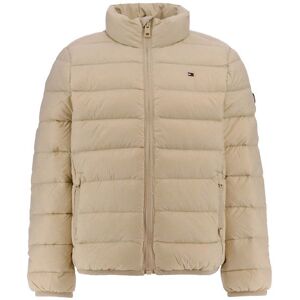 Tommy Hilfiger Dunjakke - Essential Light Down - Savannah Sand - Tommy Hilfiger - 10 År (140) - Dunjakke