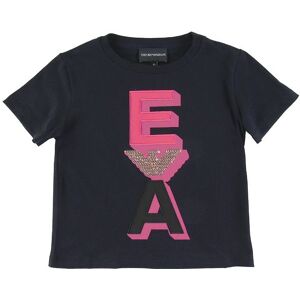 Giorgio Armani Emporio Armani T-Shirt - Navy M. Pink/guld - Emporio Armani - 12 År (152) - T-Shirt