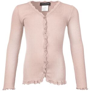 Rosemunde Cardigan - Silke/bomuld - Rib - Vintage Powder - Rosemunde - 6 År (116) - Cardigan