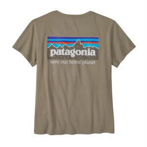 Patagonia Womens P-6 Mission Organic T-Shirt, Garden Green