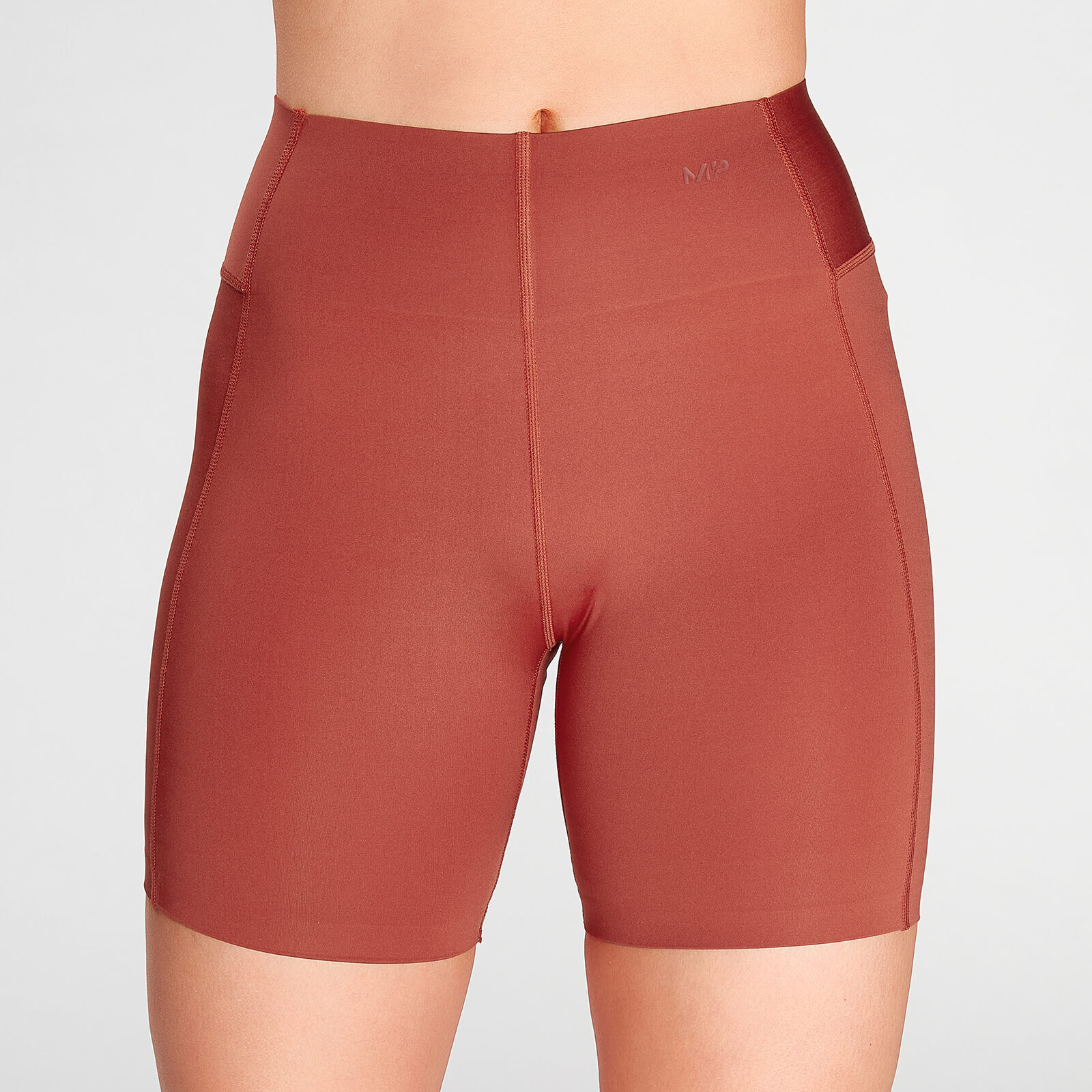 MP Women's Composure Cycling Shorts- Burnt Red - L