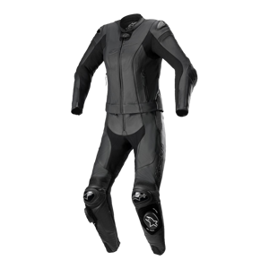 Alpinestars Mono de Cuero para Mujer  Stella Missile V2 2 Piezas Negro