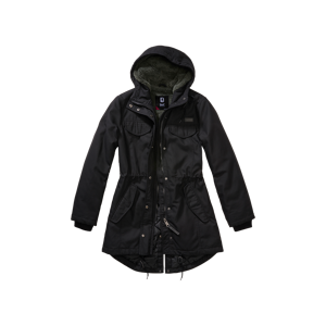 Brandit Chaqueta de Mujer  Marsh Lake Parka Negra