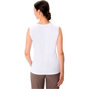 Vaude essential top camiseta tirantes Blanco (42)