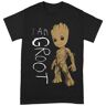 Guardians Of The Galaxy 2 Guardianes de la Galaxia 2 Camiseta unisex para adultos Soy Groot Scribble
