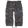 Brandit Pantalones cortos  Industry Vintage 3/4 Camuflaje oscuro