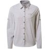 Craghoppers Nosilife Gisele Long Sleeve Shirt Blanco 8 Mujer