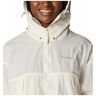 Columbia paracutie windbrekaker chaqueta softshell mujer Blanco (M)