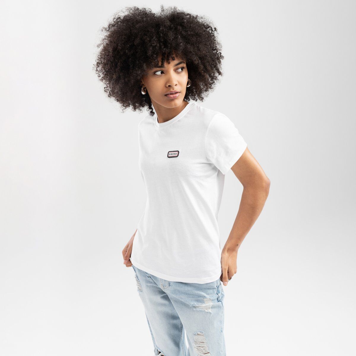 Camiseta de Manga Corta para Mujer Siroko Urban-W