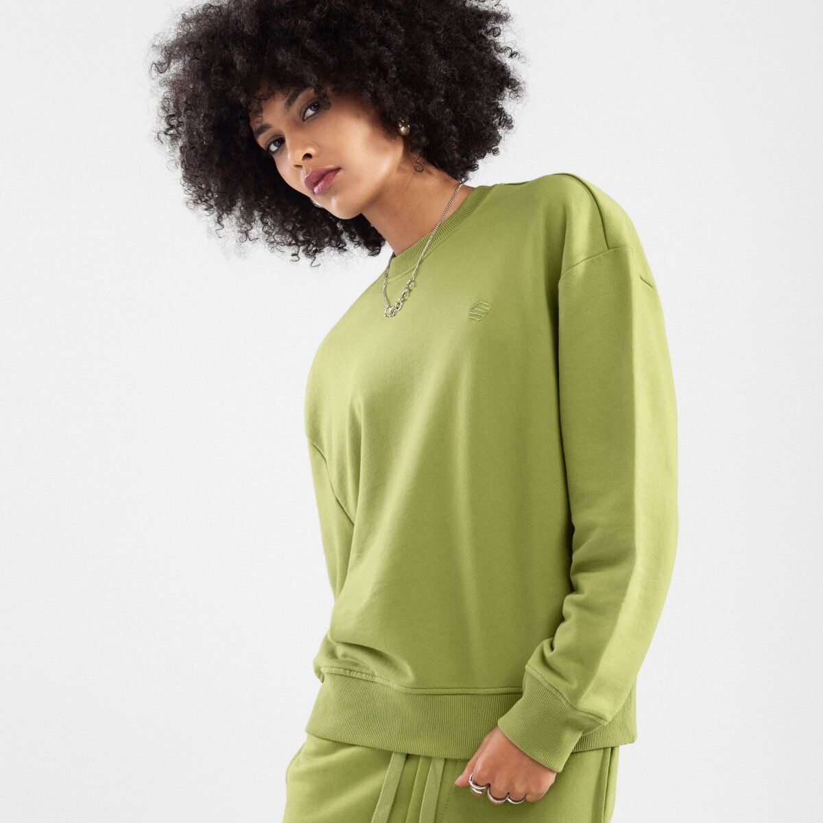 Sudadera sin Capucha para Mujer Siroko Tree-W