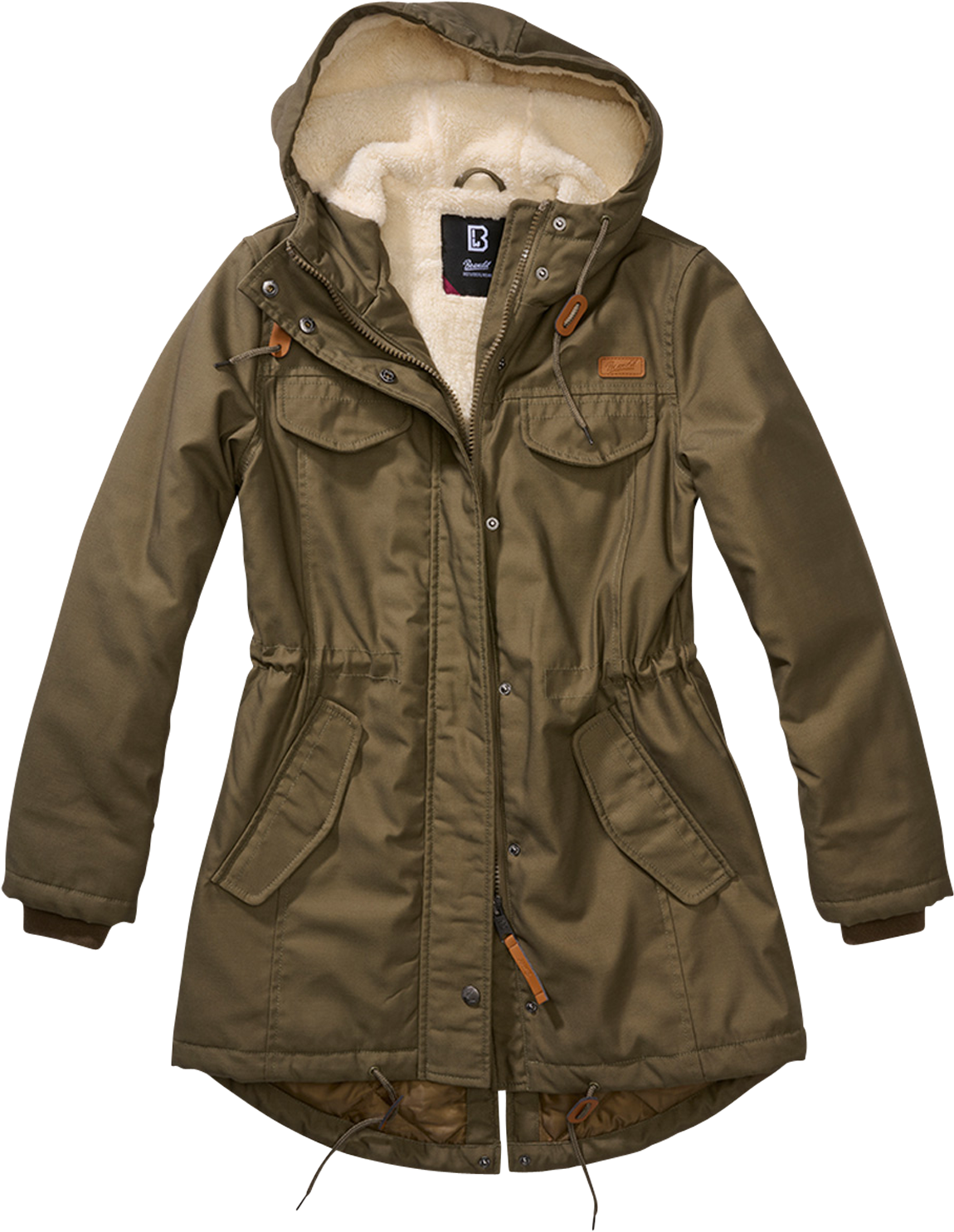 Brandit Chaqueta de Mujer  Marsh Lake Parka Oliva