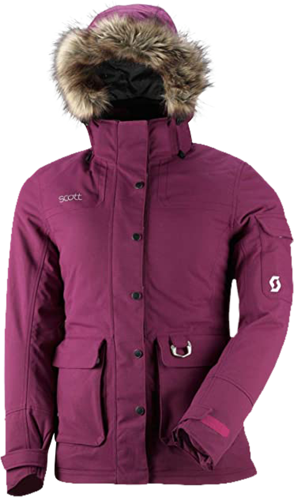 Scott Chaqueta Mujer  Nordic Magenta Púrpura