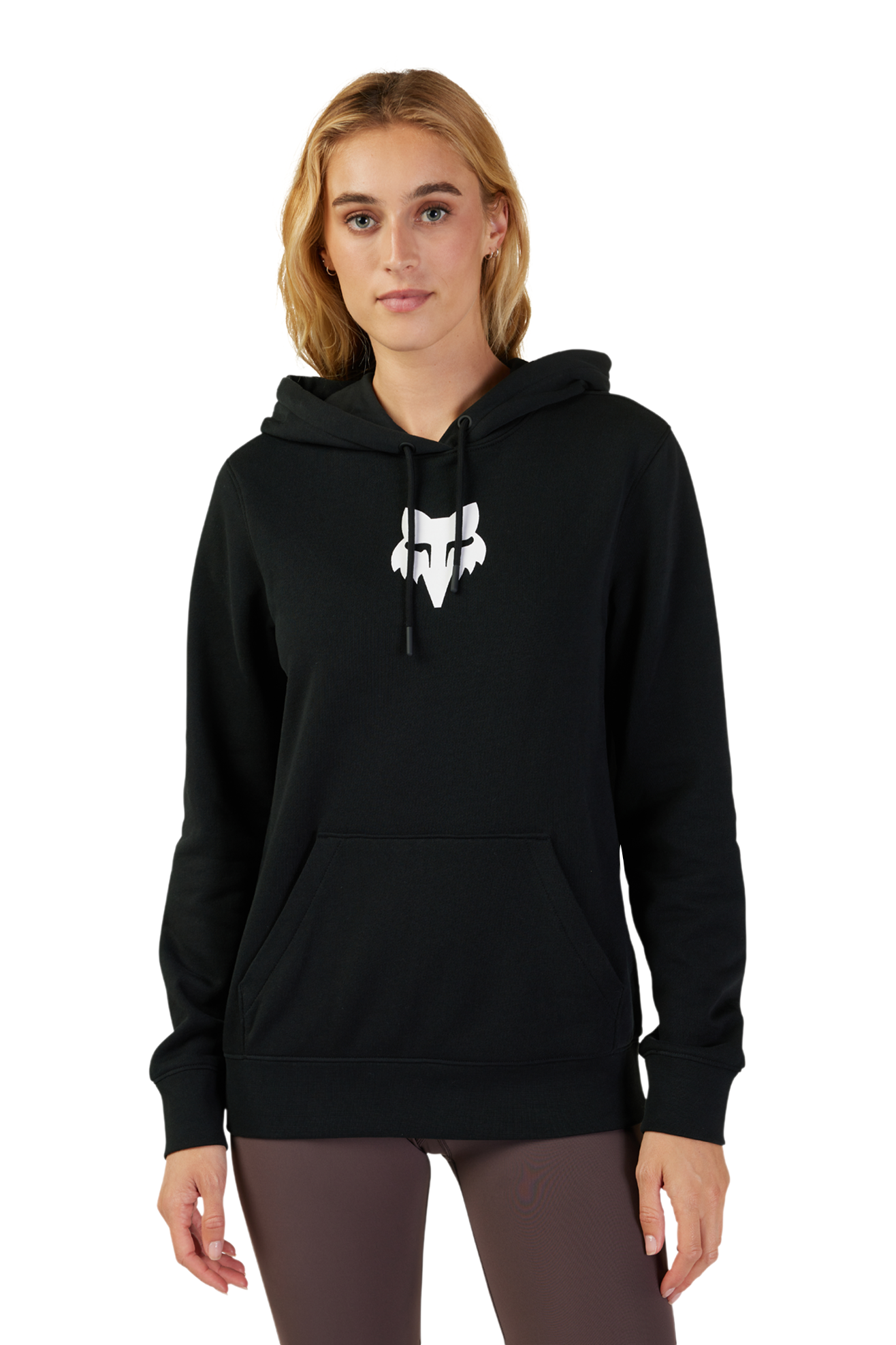 FOX Sudadera con Capucha Mujer  Head Negra