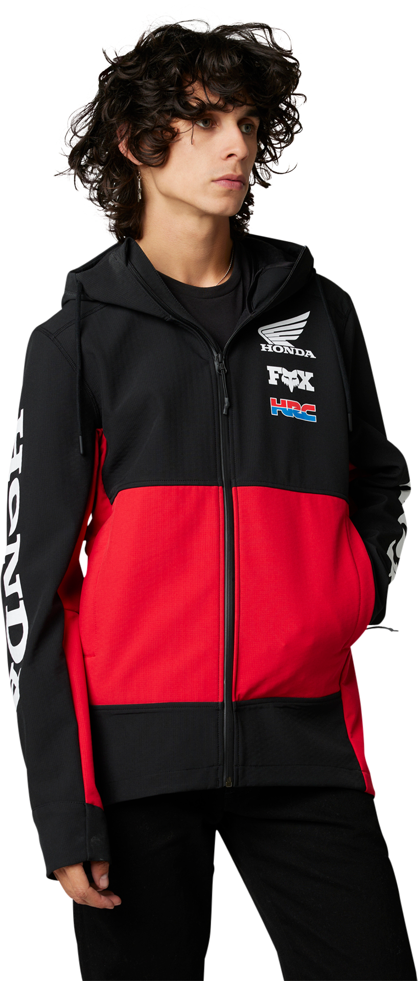 FOX Chaqueta  Honda Pit Rojo Llama