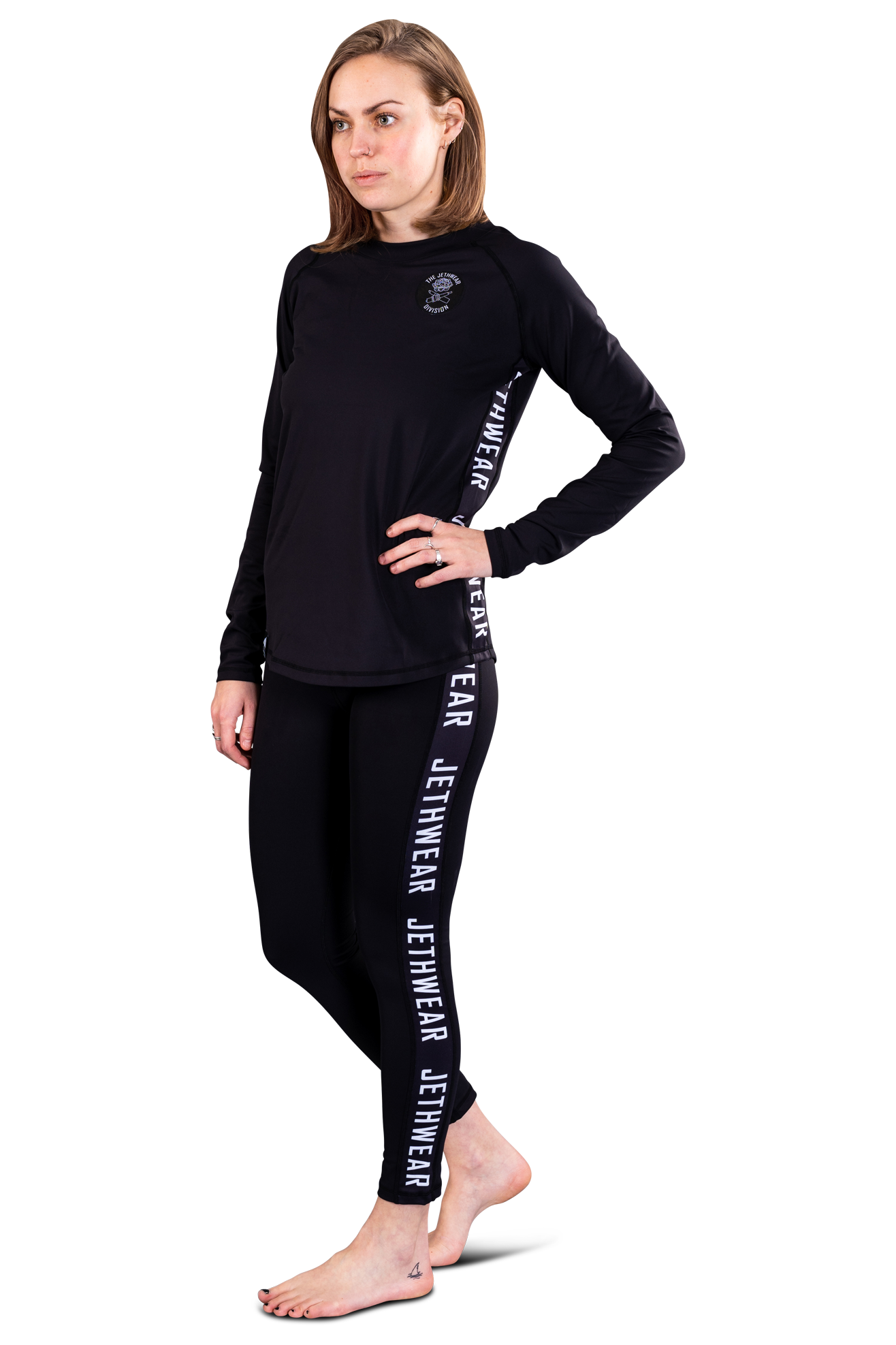 JETHWEAR Capa Base para Mujer  Base One Negra