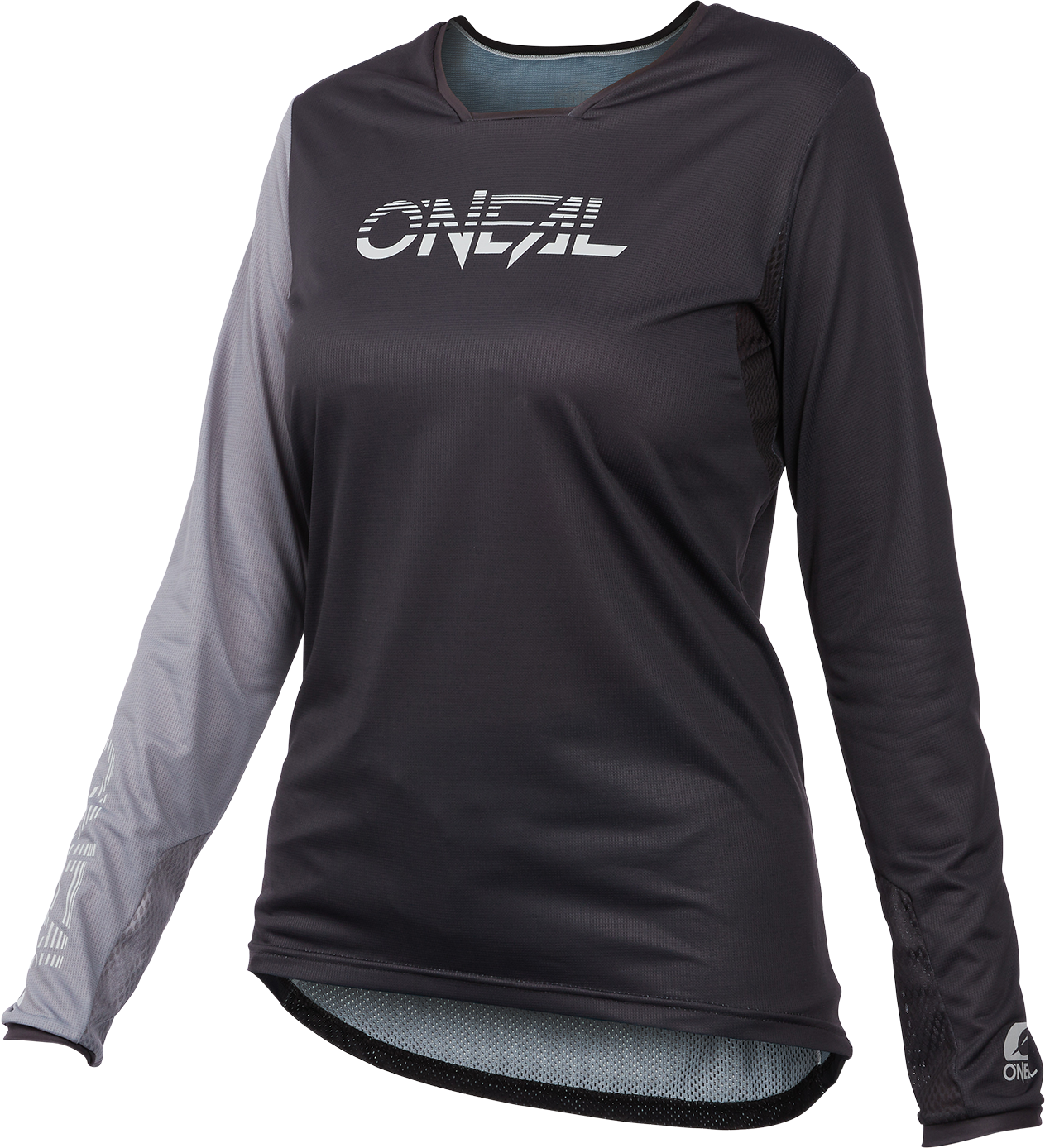 O'Neal Camiseta de MTB para Mujer  ELEMENT HYBRID V.23 Negro-Gris