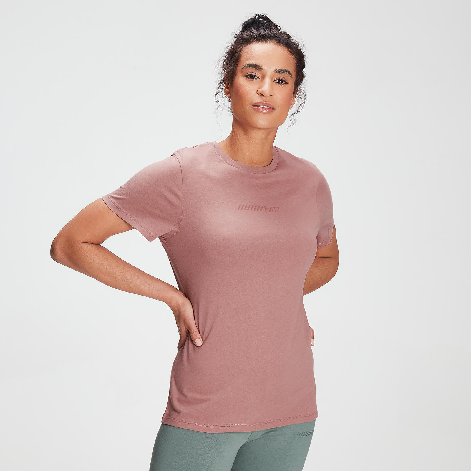 Mp Camiseta Tonal Graphic para mujer de  - Rosa lavado - XXS