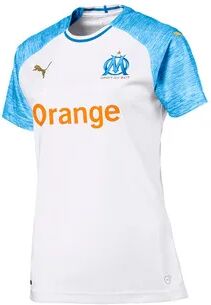 Puma OM REPLICA HOME 18/19 - Camiseta mujer puma white/azure blue