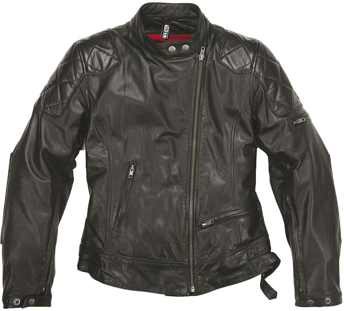 Helstons KS 70 Chaqueta de cuero de las señoras - Negro