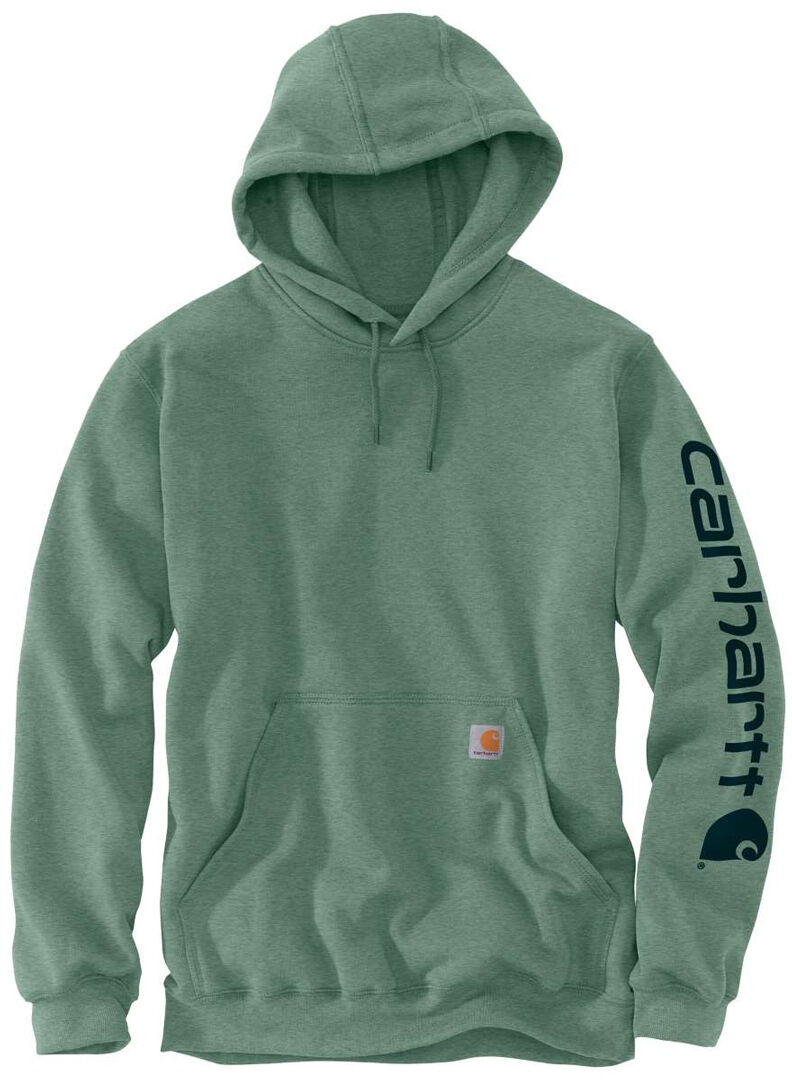 Carhartt Midweight Sleeve Logo Sudadera con capucha - Verde