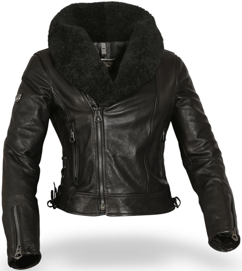 Matchless Kate Blouson Chaqueta de las señoras - Negro (S)