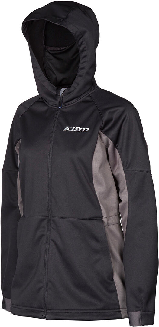 Klim Evolution Hoodie de las señoras - Negro (S)