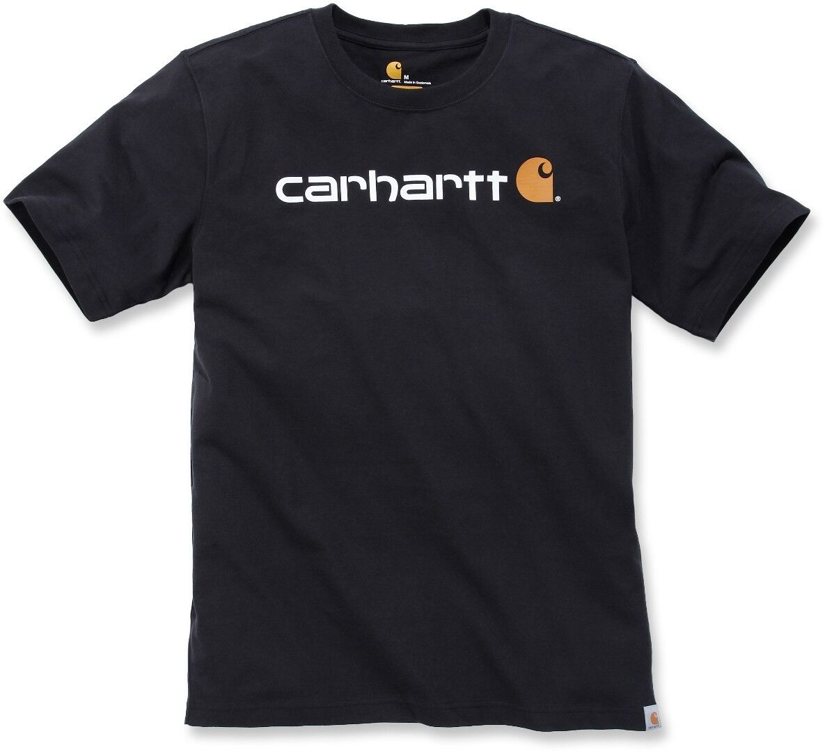 Carhartt EMEA Core Logo Workwear Short Sleeve Camiseta - Negro (XS)
