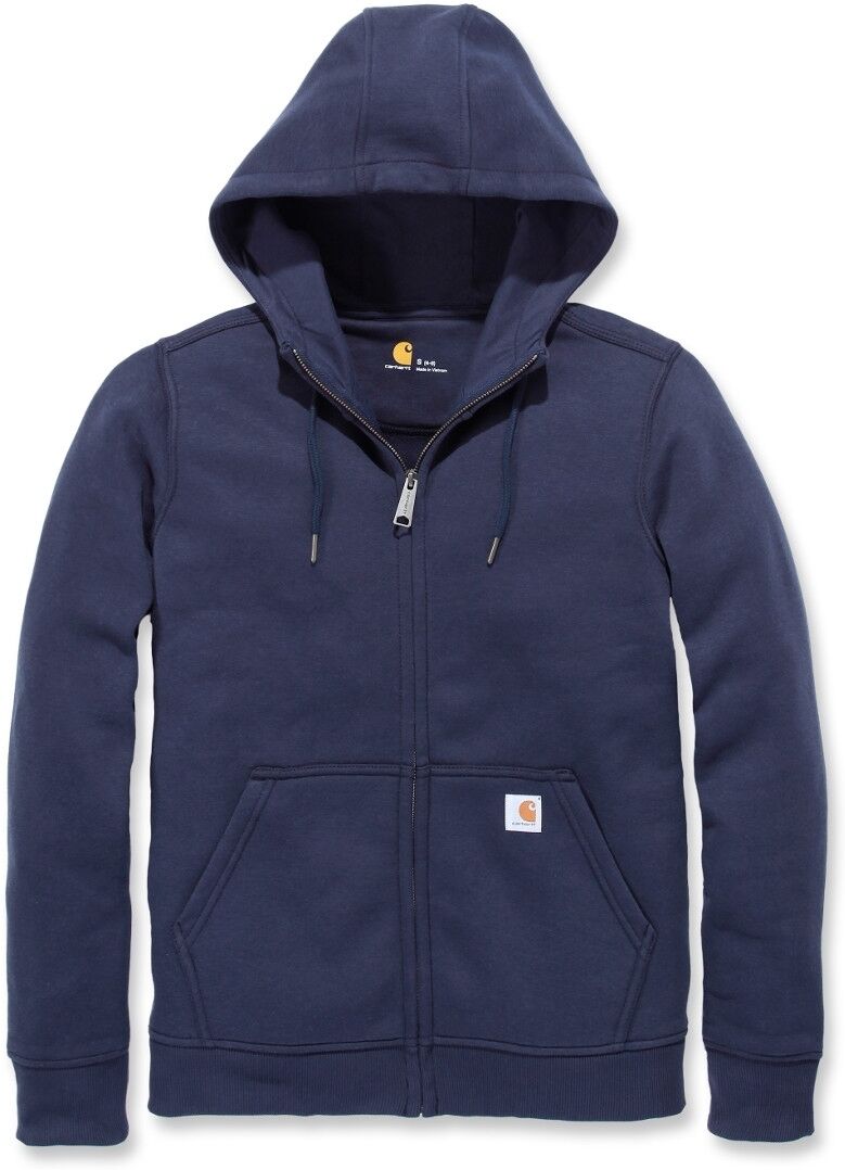 Carhartt Clarksburg Full Zip Hoodie de las señoras - Azul (S)